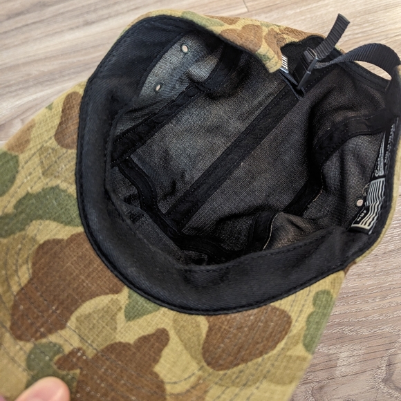 HUF duck camo 5 panel snapback hat RARE - Picture 2 of 3